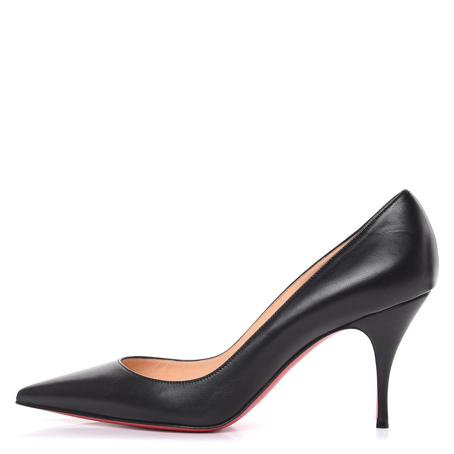 Christian Louboutin Nappa Clare 80 Pumps 38.5 Black 1 of 9
