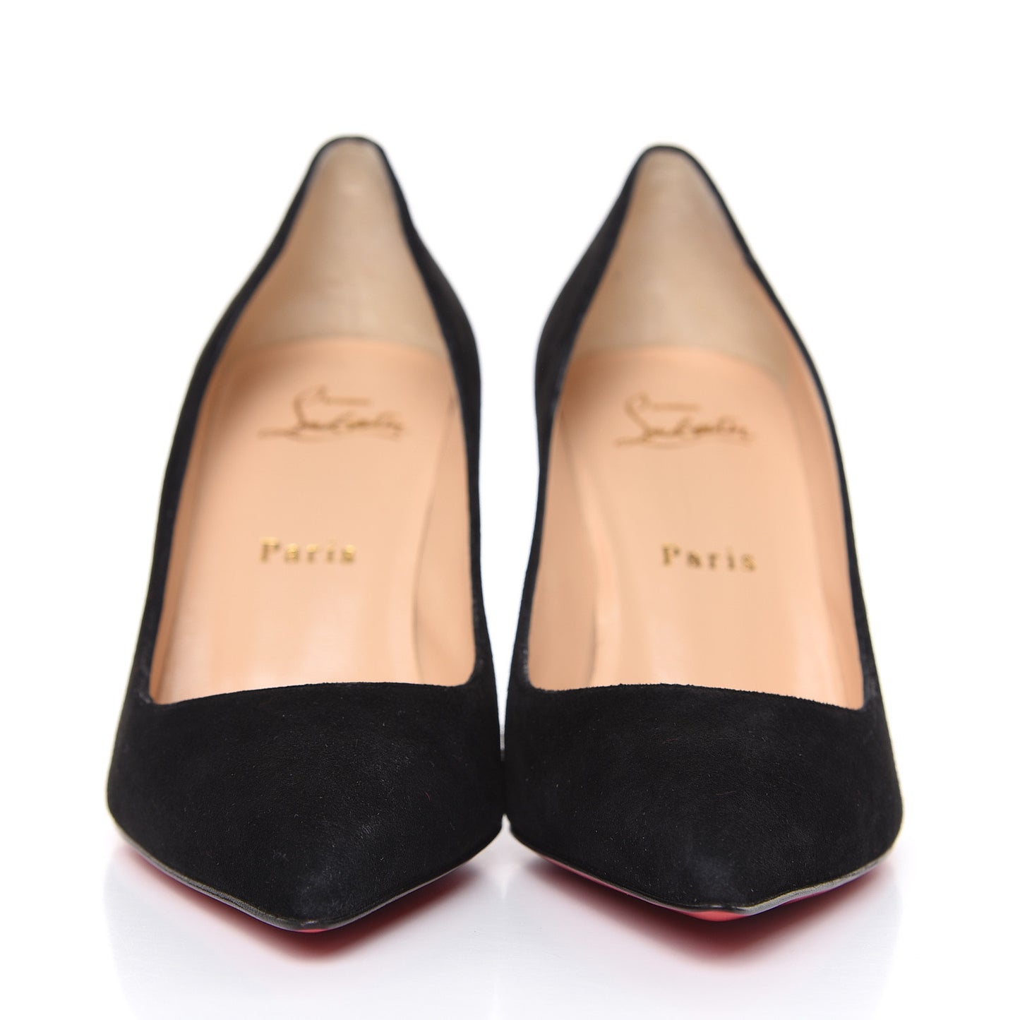 Veau Velours Decoltish 85 Pumps 36.5 Black