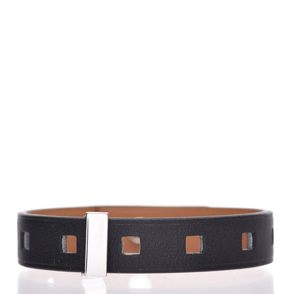 Hermes Swift Mini Dog Clous Ronds Bracelet T3 Black 3 of 7