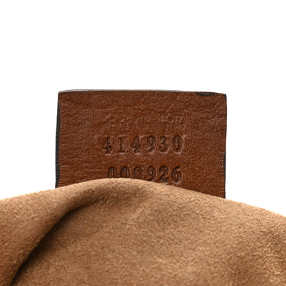 Gucci GG Supreme Monogram Linea A Hobo Brown 7 of 14