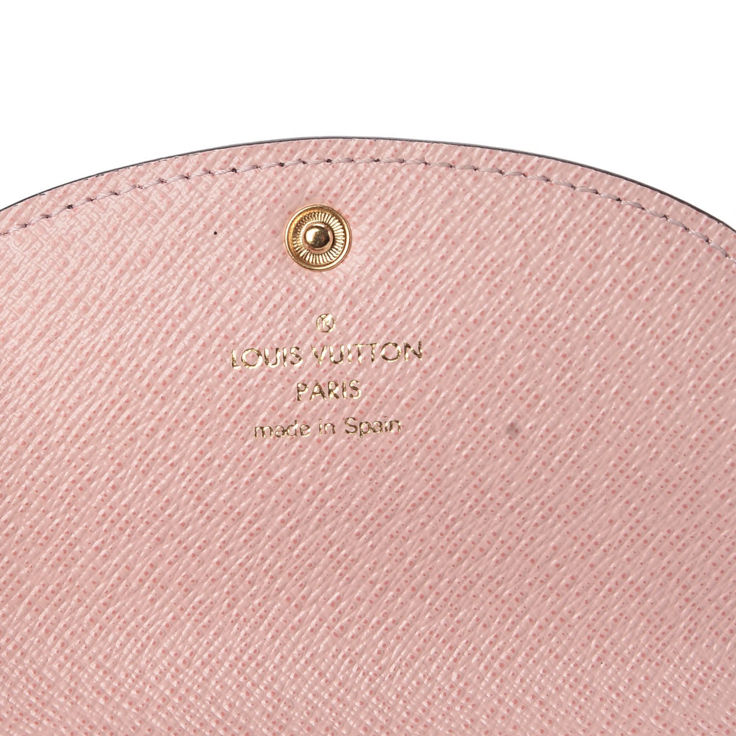 Monogram Rosalie Coin Purse Rose Ballerine