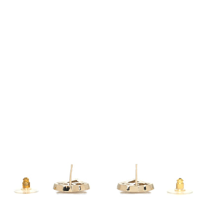 Chanel Metal CC Heart Coco In Love Earrings Gold 3 of 4