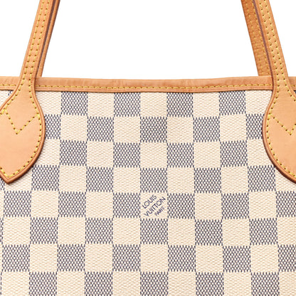 Louis Vuitton Damier Azur Neverfull MM 7 of 11
