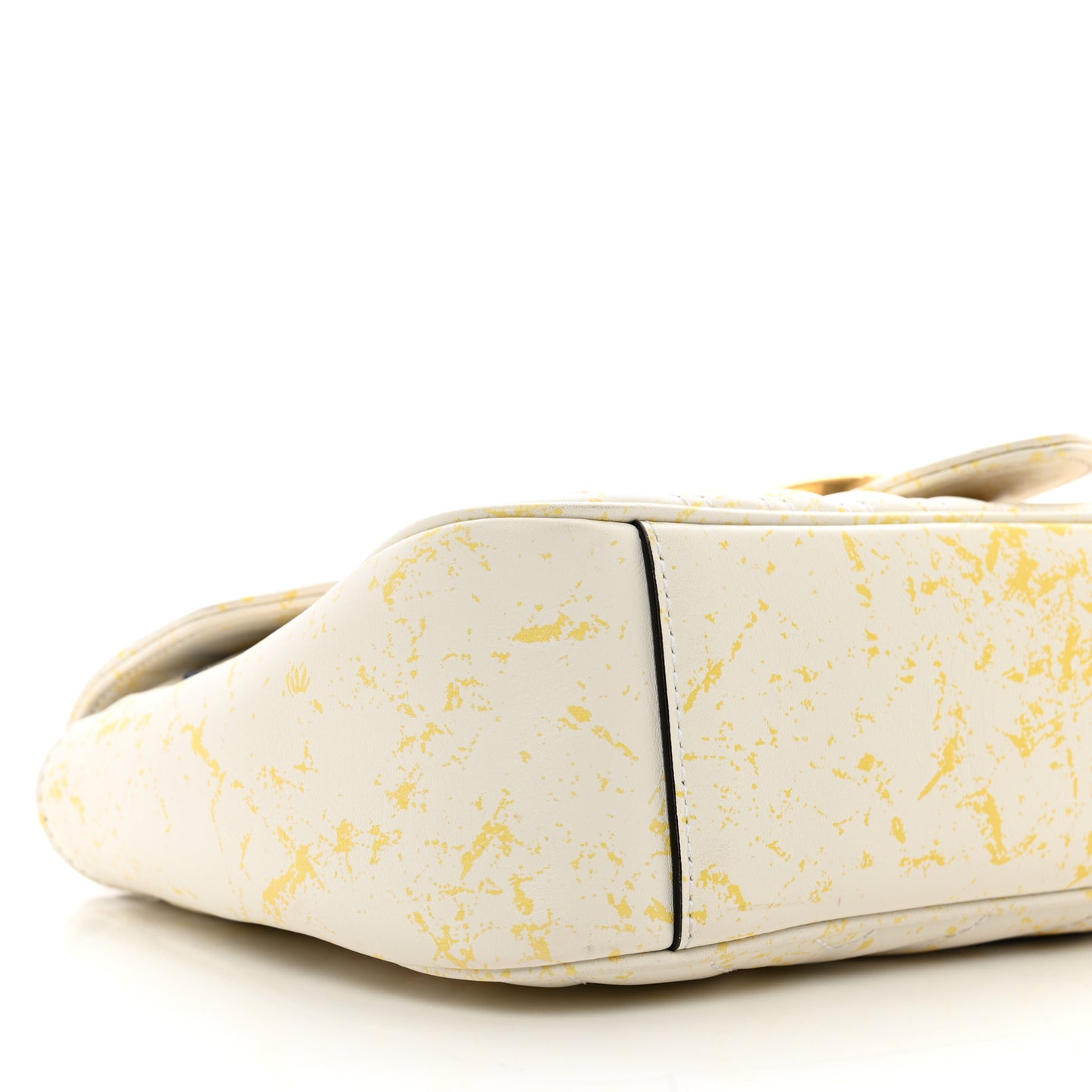 X DISNEY Calfskin Matelasse Mickey Minnie Mouse Small GG Marmont Shoulder Bag Multicolor