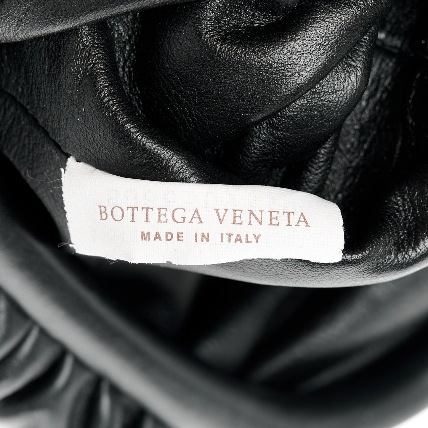 Butter Calfskin The Mini Pouch Black