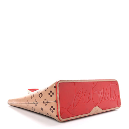 Christian Louboutin Calfskin Patent Degrade Loubinthesky East West Cabata Tote Nude 4 of 10