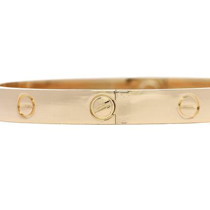 Cartier 18K Yellow Gold LOVE Bracelet 18 4 of 9