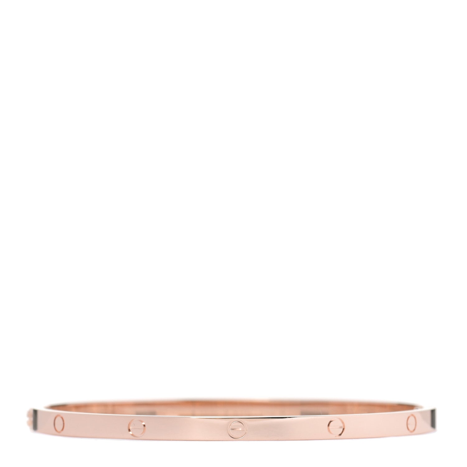 Cartier 18K Pink Gold Small LOVE Bracelet 18 2 of 5