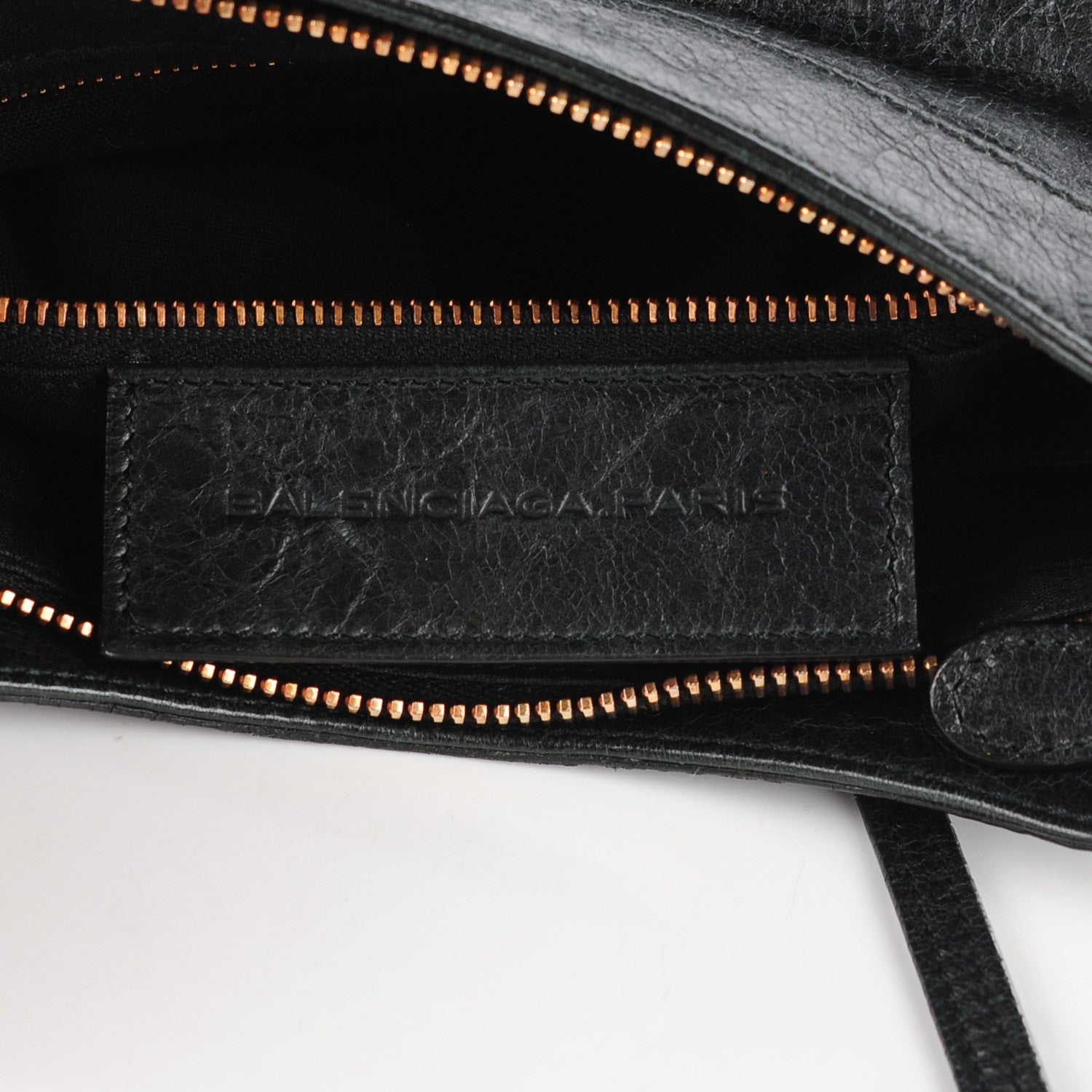Balenciaga Agneau Giant 12 Rose Gold Hardware Hip Black 8 of 11