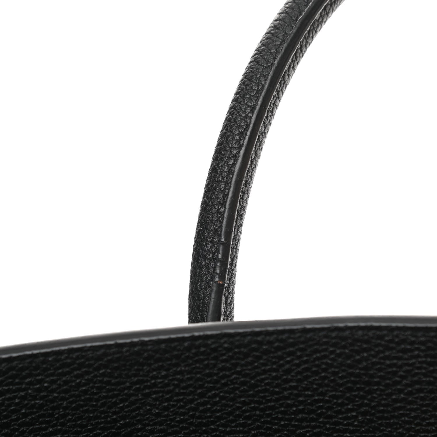 Saint Laurent Grained Calfskin Large Souple Sac De Jour Black 12 of 13