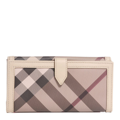 Burberry Smoked Check Continental Wallet 1 of 9