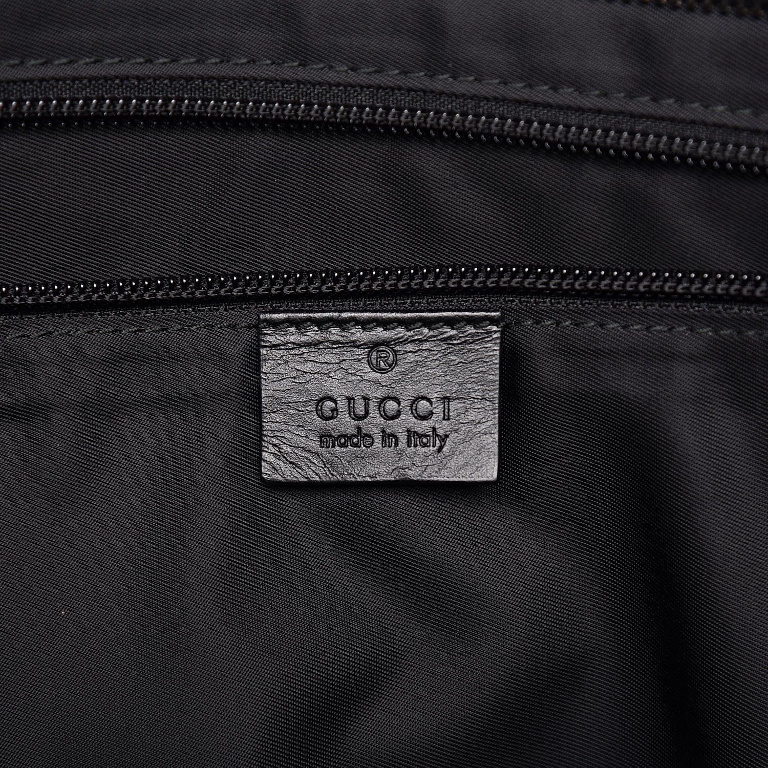 Gucci GG Supreme Monogram Tote Black Grey 6 of 15