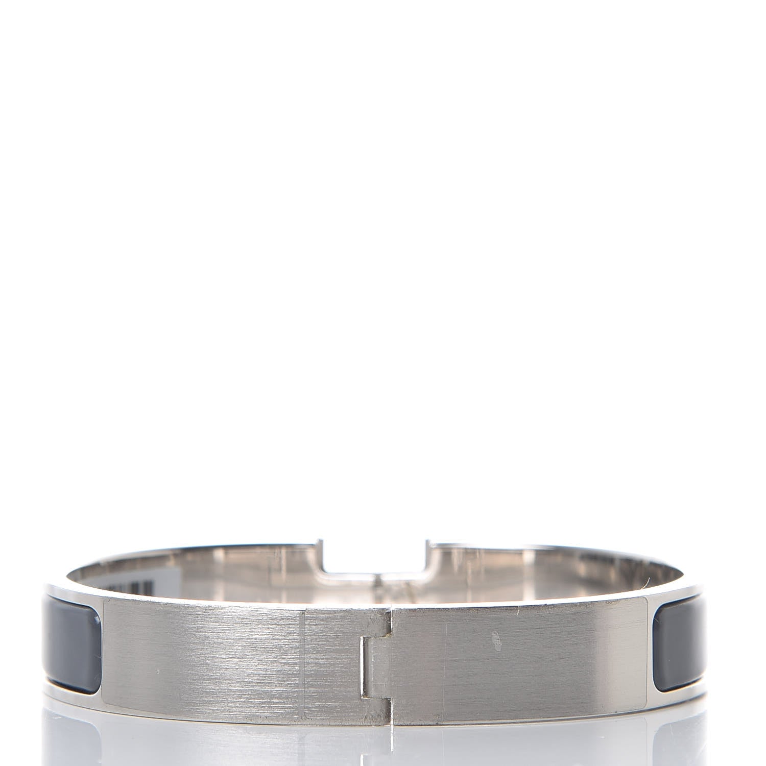 Hermes Matte Enamel Narrow Clic Clac HH Bracelet Ardoise 3 of 6