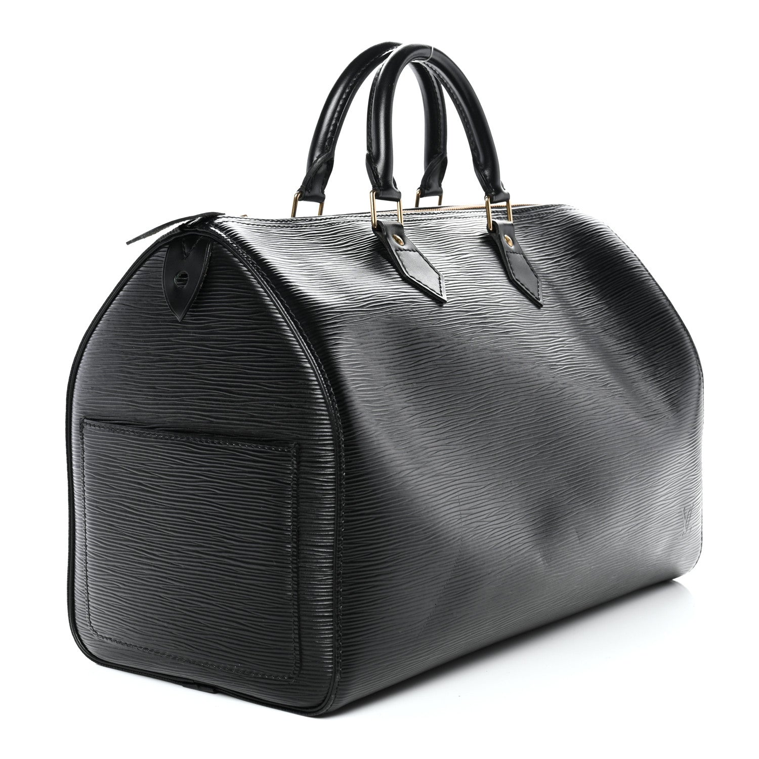 Louis Vuitton Epi Speedy 35 Black 2 of 11