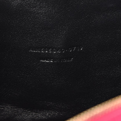 Saint Laurent Grain De Poudre Matelasse Monogram Mini Lou Camera Bag Fuchsia 6 of 9