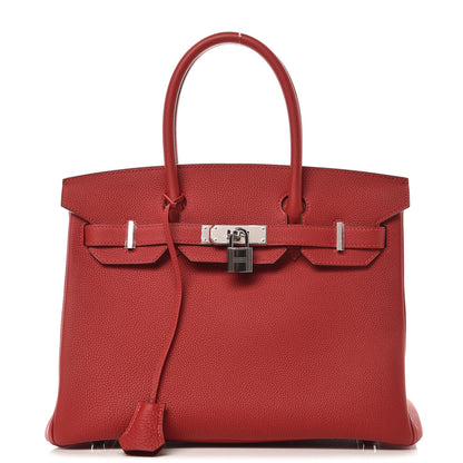 Hermes Togo Birkin 30 Rouge Vif 1 of 33
