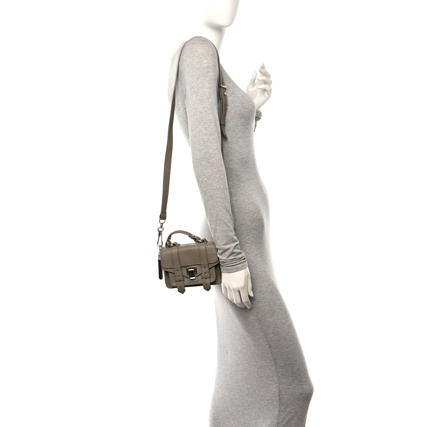 Lambskin Micro PS1 Satchel Bay Leaf