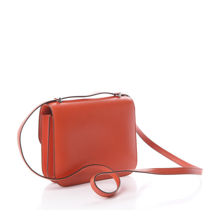 Hermes Tadelakt Constance 18 Capucine 2 of 8