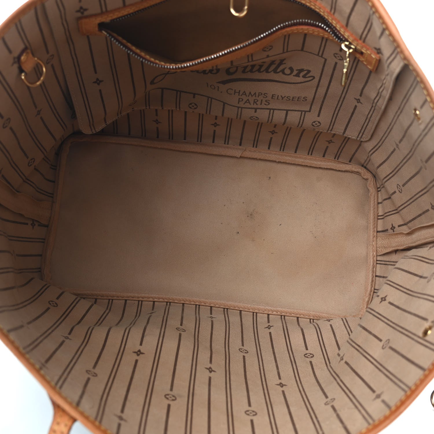 Louis Vuitton Monogram Neverfull MM 5 of 9