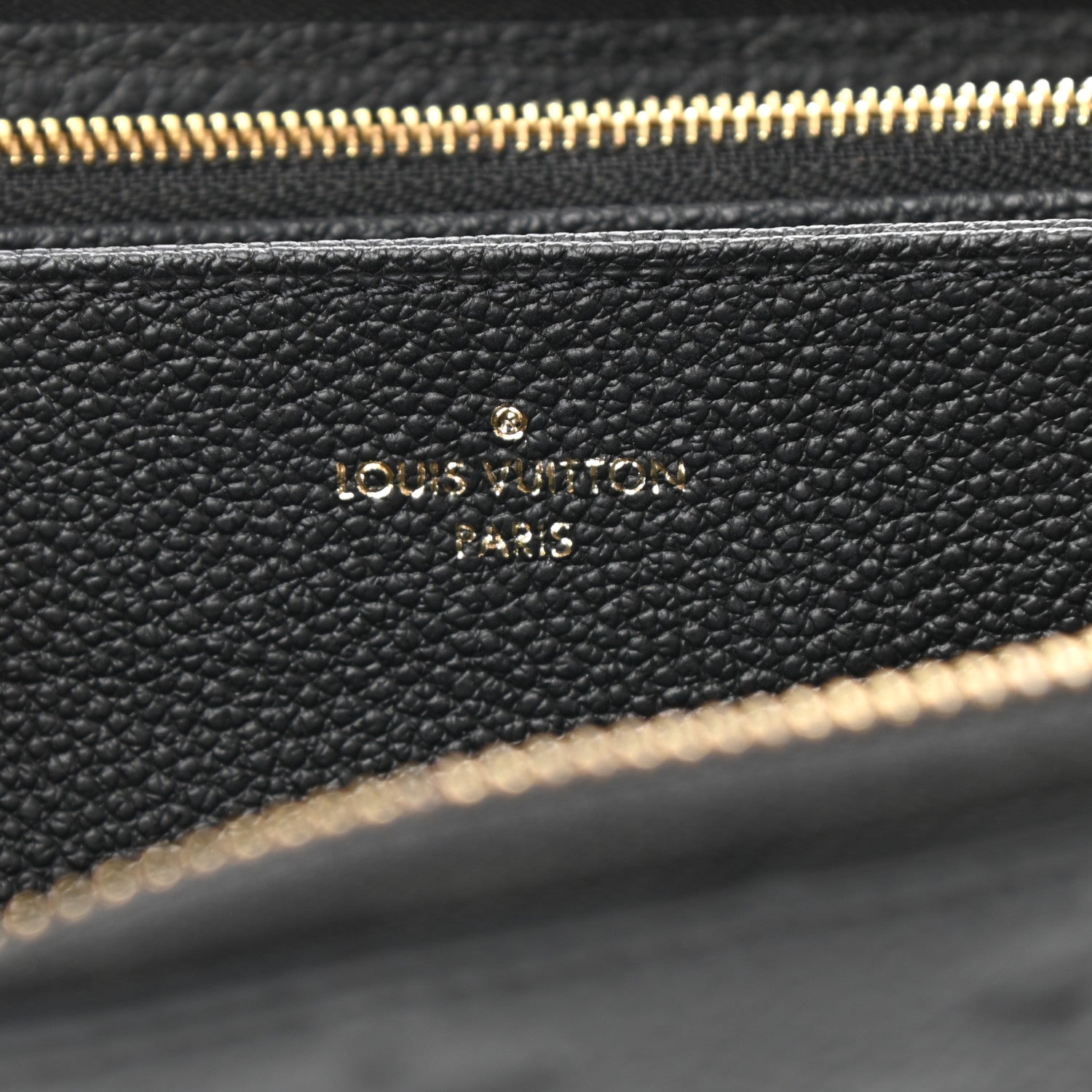 Louis Vuitton Empreinte Zippy Wallet Black 6 of 7