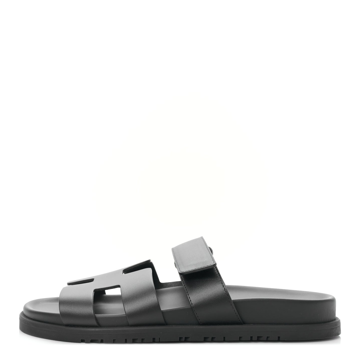 Calfskin Womens Chypre Sandals 38 Black