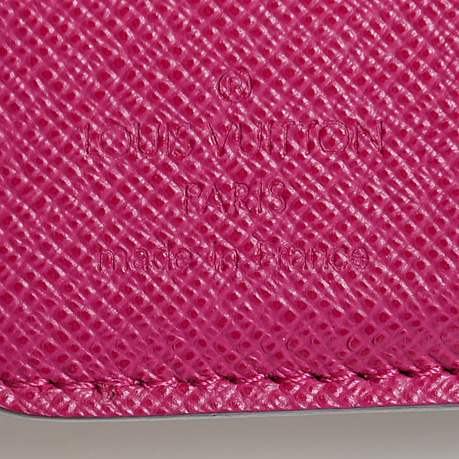 Louis Vuitton Monogram Perforated Compact Zipped Wallet Fuchsia 7 of 8