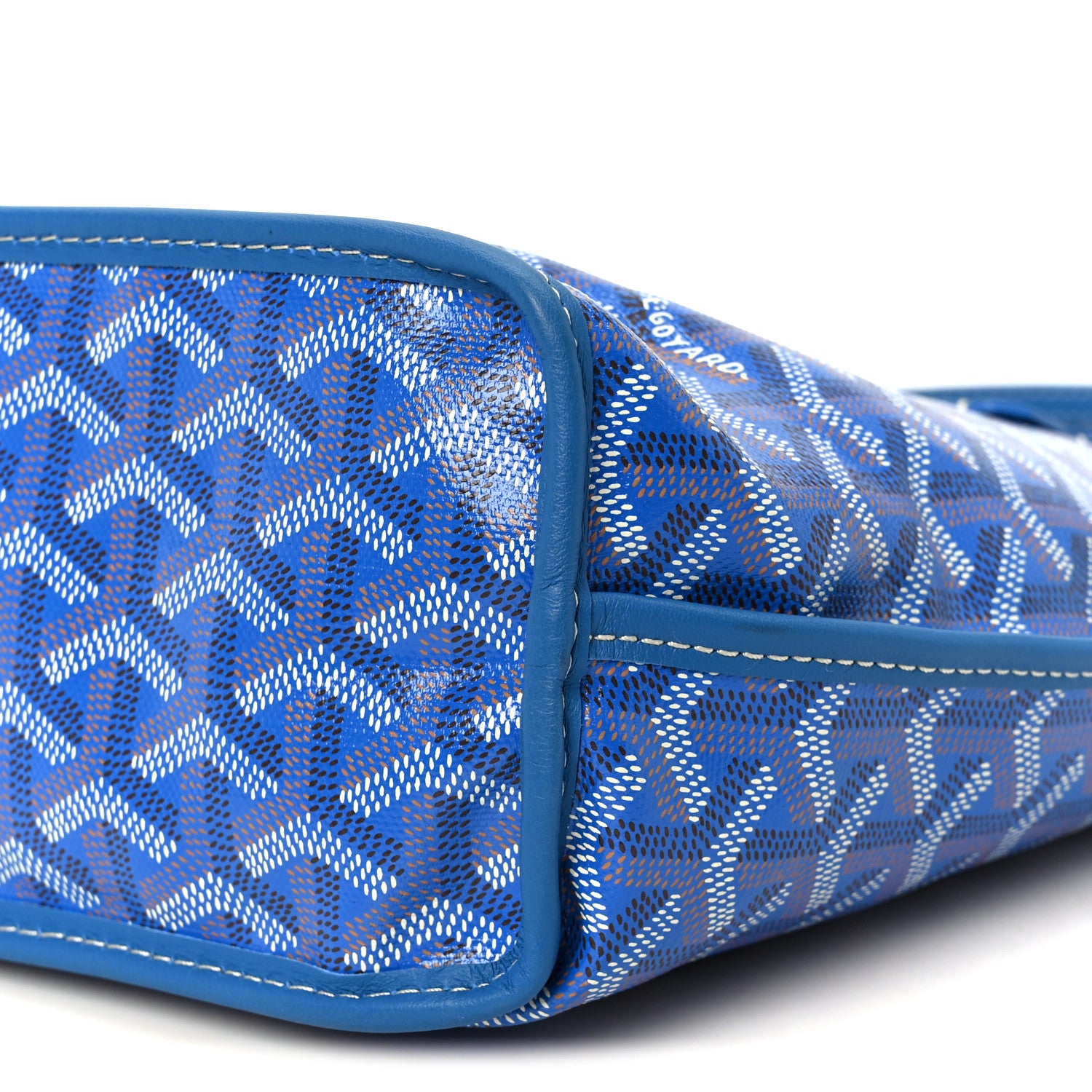 Goyard Goyardine Reversible Mini Anjou Sky Blue 18 of 19