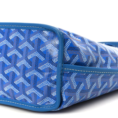 Goyard Goyardine Reversible Mini Anjou Sky Blue 18 of 19