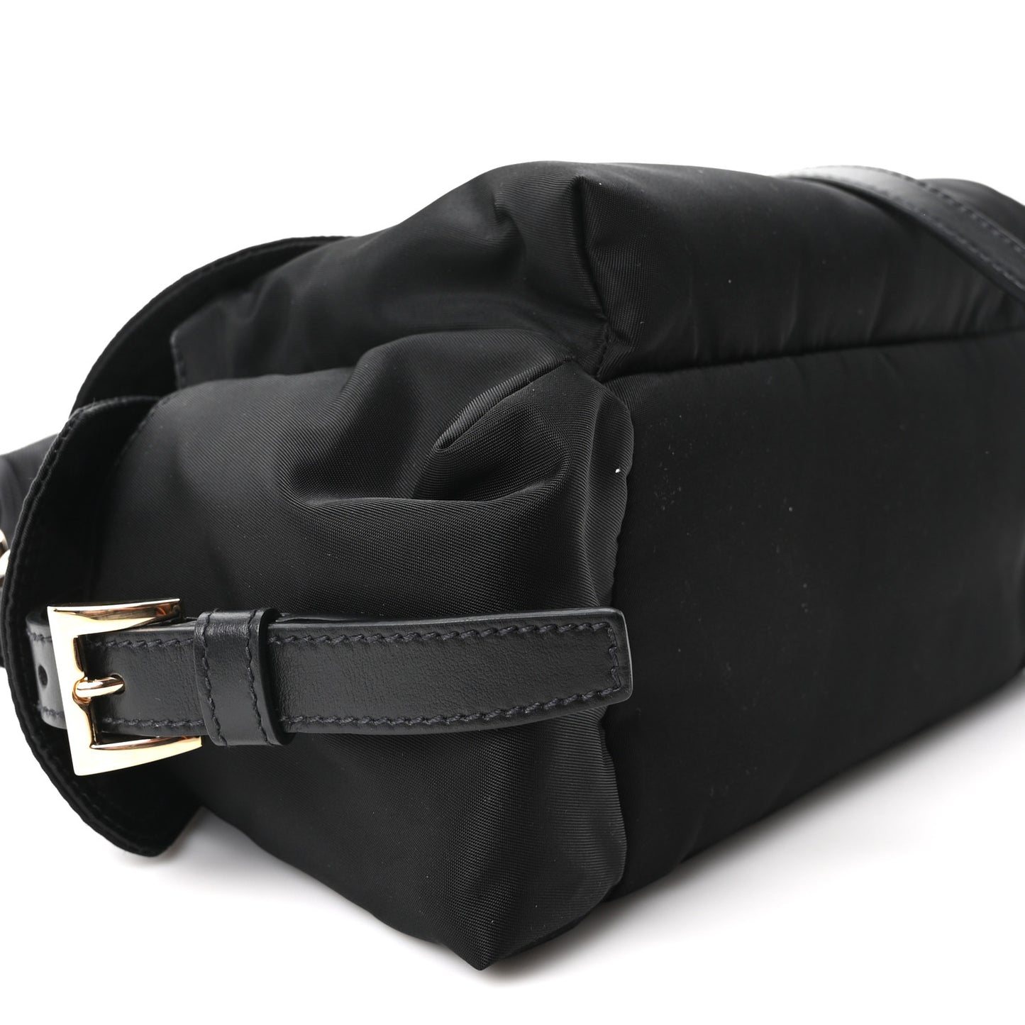 Re-Nylon Medium Explore Shoulder Bag Black