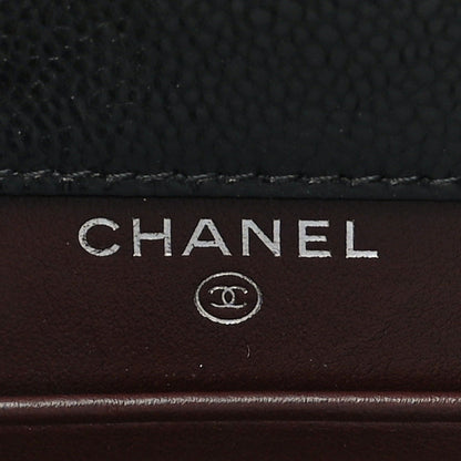 Chanel Caviar Quilted Classic Phone Holder Black 6 of 14
