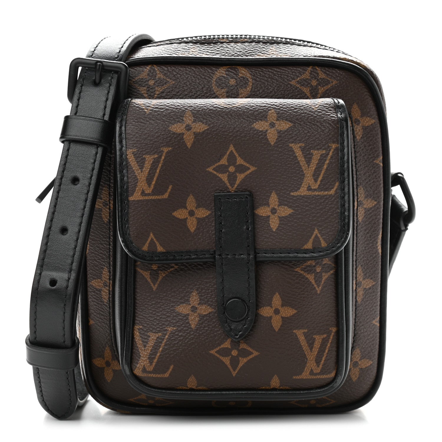 Louis Vuitton Monogram Macassar Christopher Wearable Wallet 1 of 12