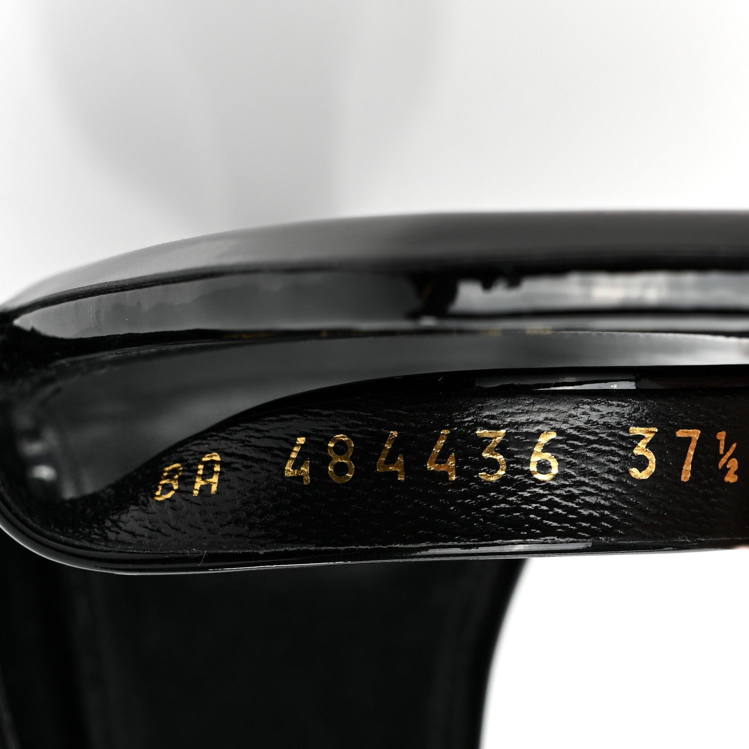 Saint Laurent Patent Niki Crossed 105 Sandal 37.5 Black 8 of 10