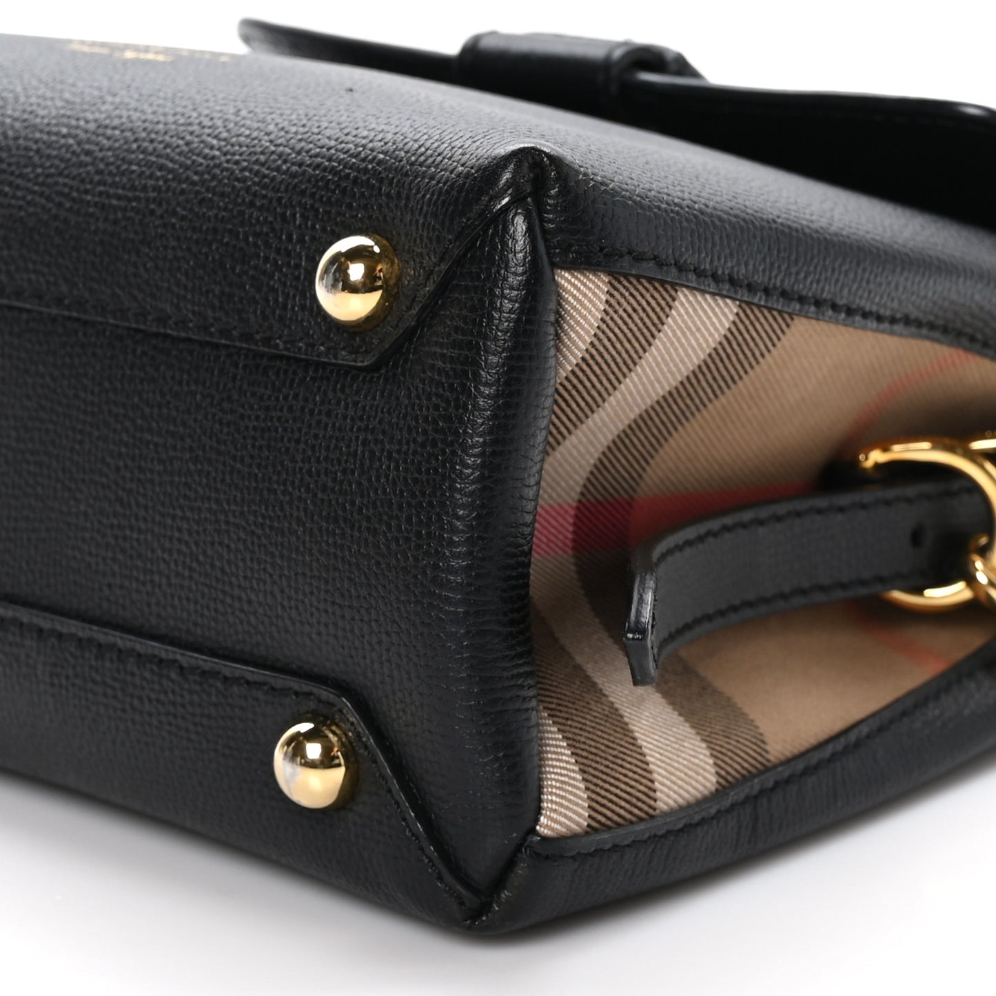 Derby Calfskin House Check Small Camberley Black
