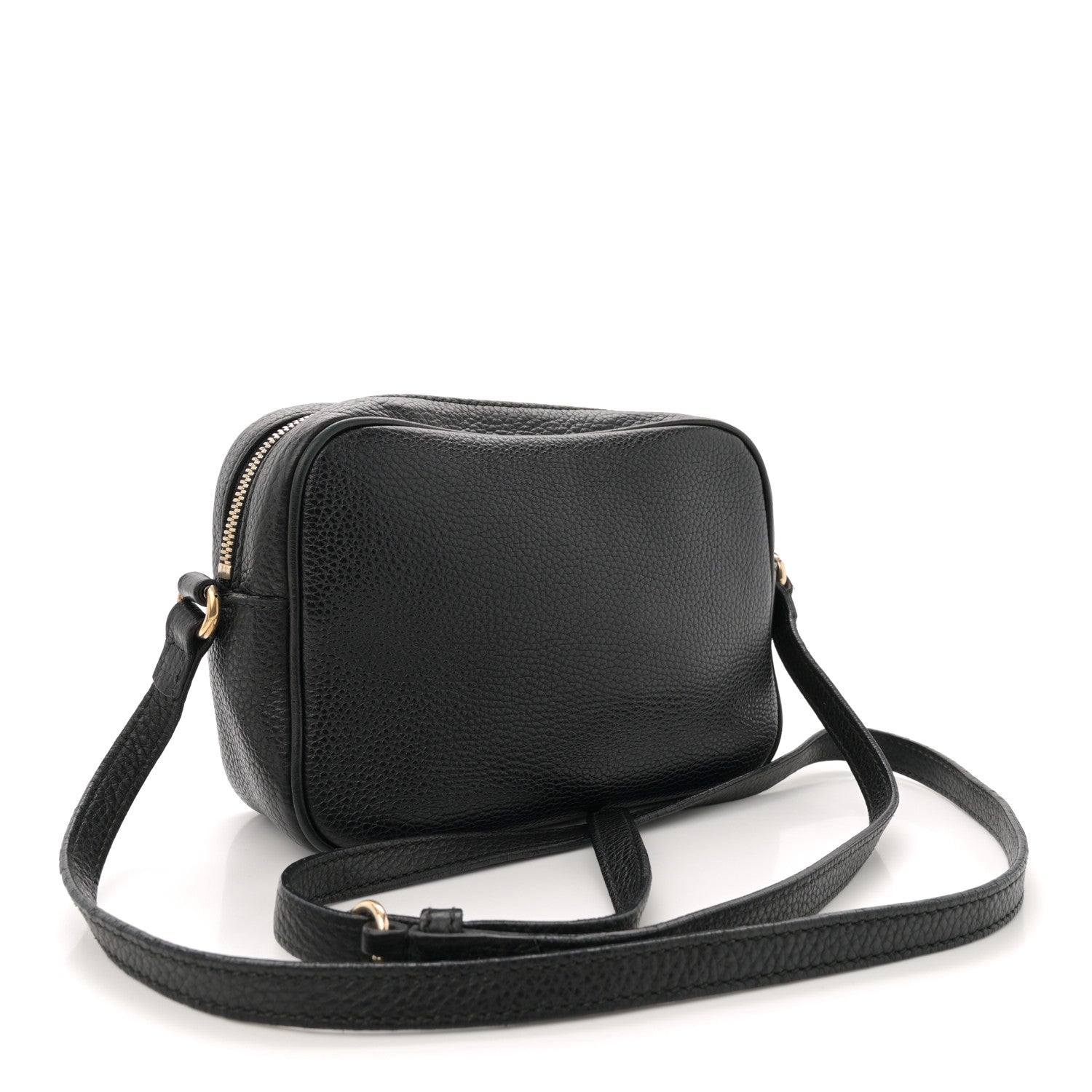 Gucci Pebbled Calfskin Small Soho Disco Bag Black 3 of 15