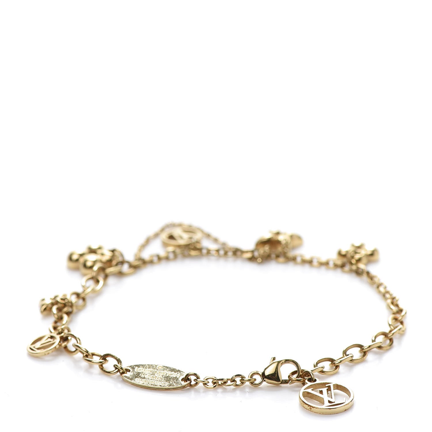 Louis Vuitton Metal Monogram Blooming Supple Bracelet 3 of 7