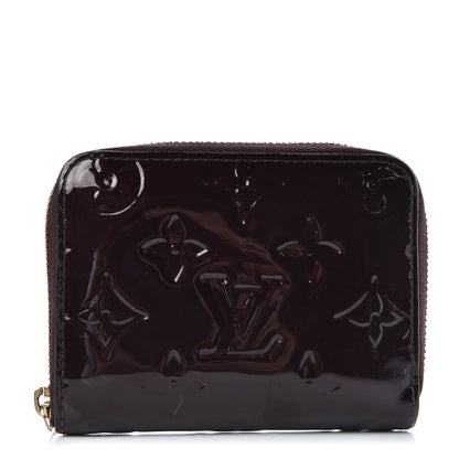 Louis Vuitton Vernis Zippy Coin Purse Wallet Amarante 1 of 8