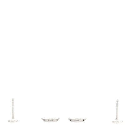 Hermes Sterling Silver TPM Farandole Earrings 3 of 5