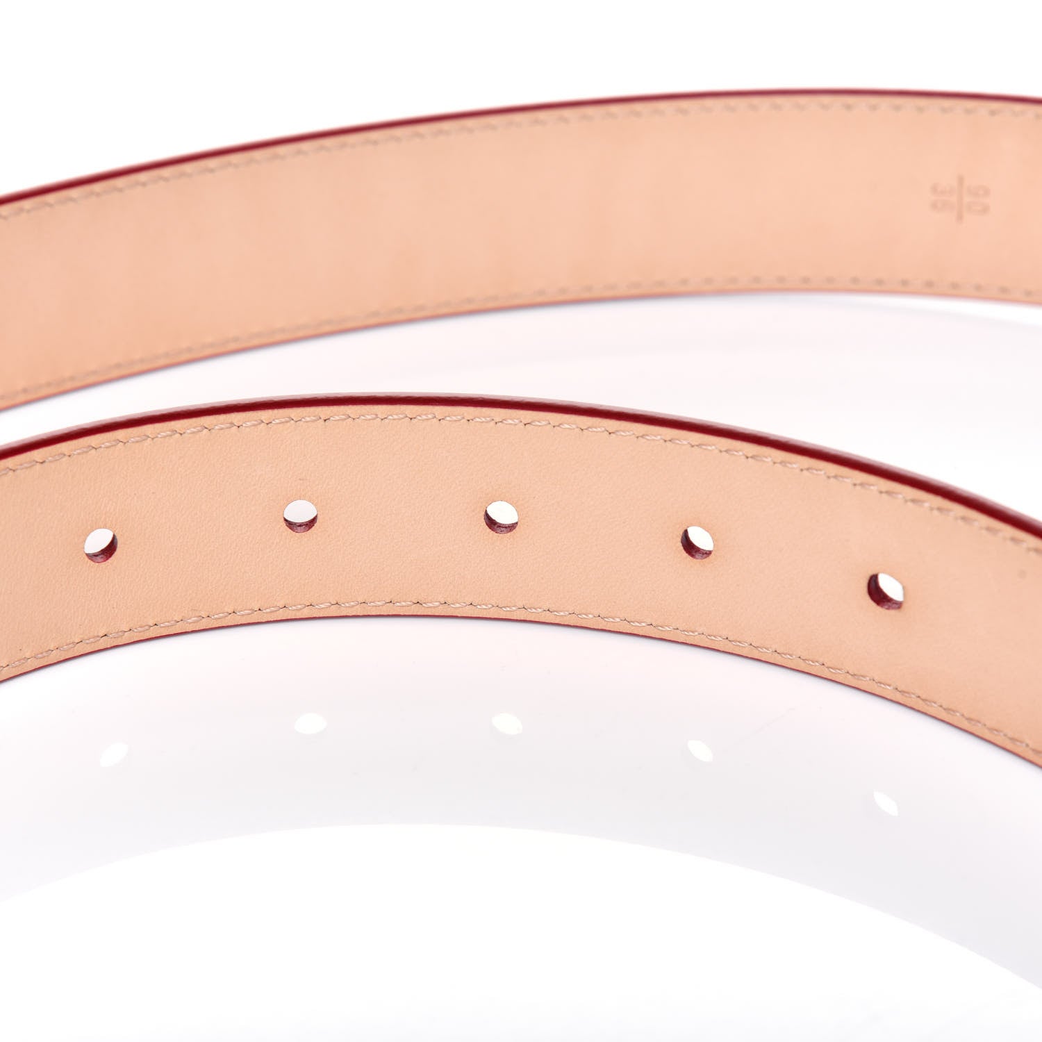 Louis Vuitton Vernis Ceinture 30mm Belt 90 36 Rouge 5 of 9