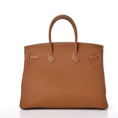 Hermes Togo Birkin 35 Gold 3 of 37