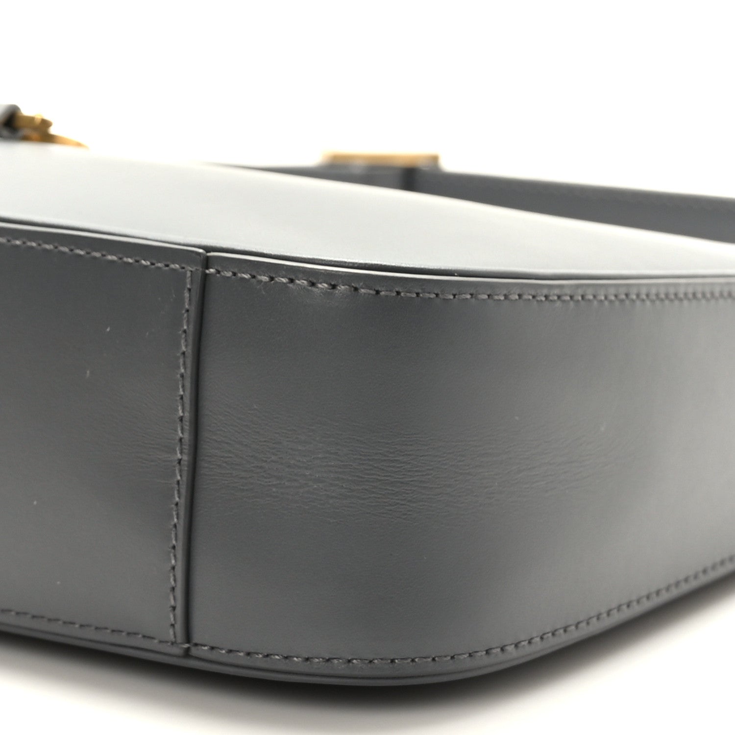 Saint Laurent Smooth Calfskin Le 5 A 7 Hobo Storm 9 of 9