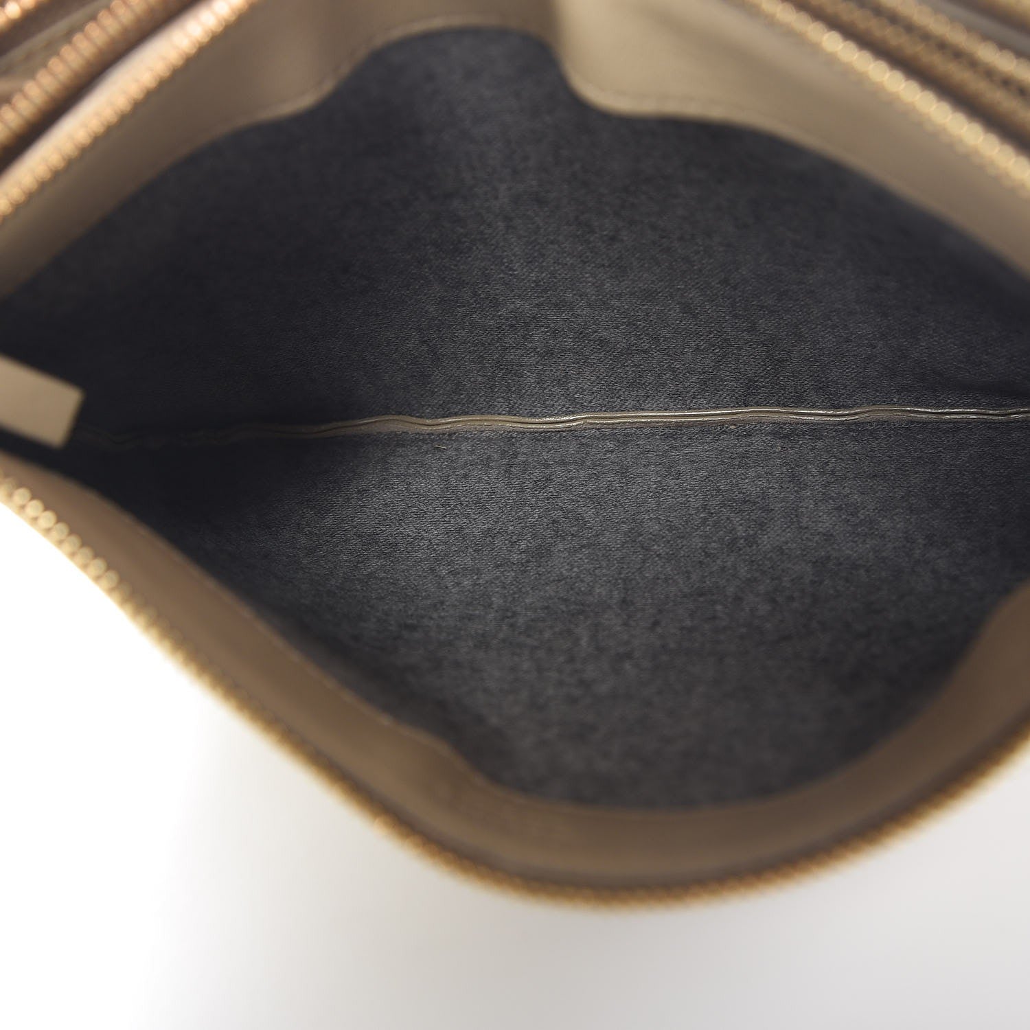 Celine Lambskin Large Trio Crossbody Bag Beige 7 of 12
