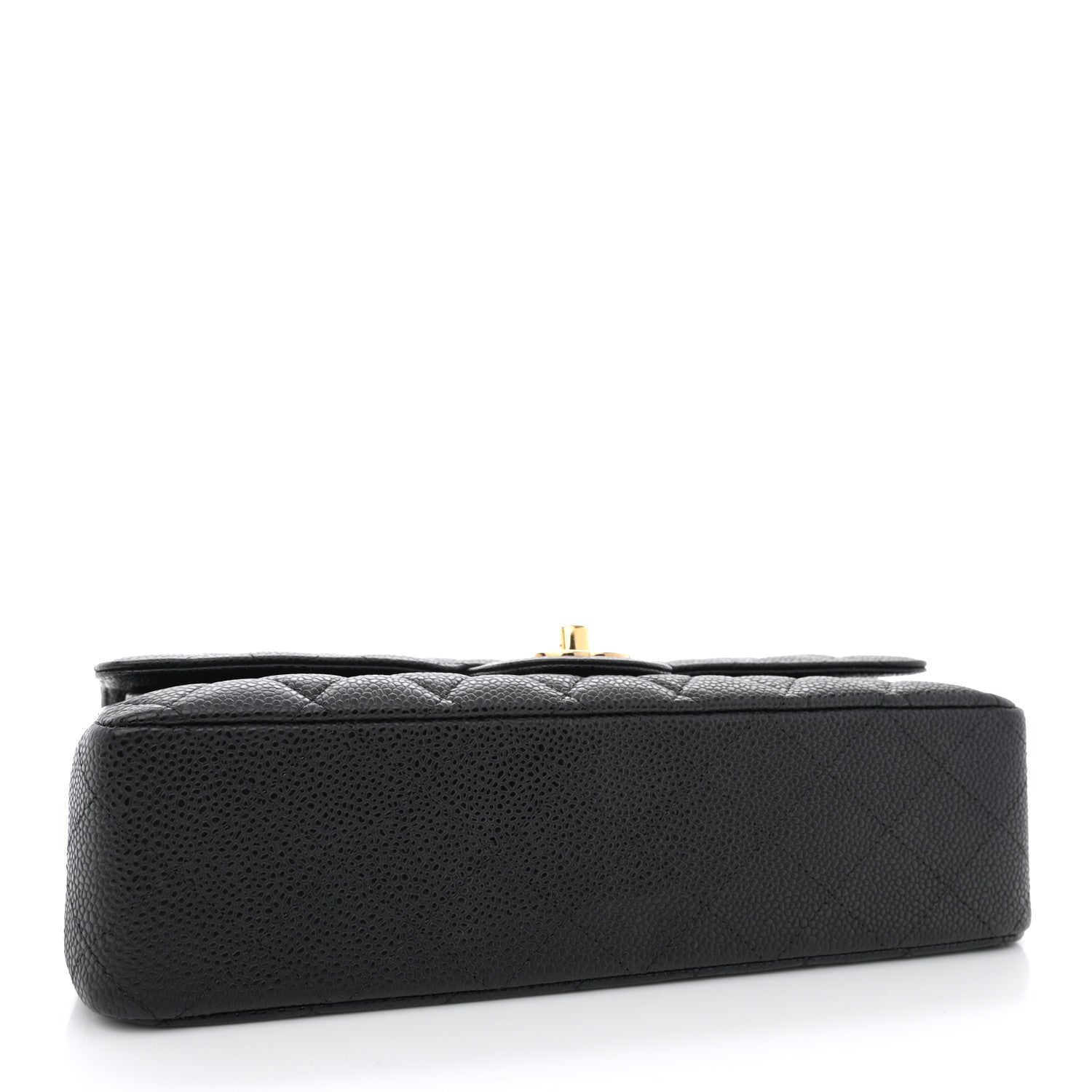 Chanel Caviar Quilted Medium Double Flap Black 4 of 13