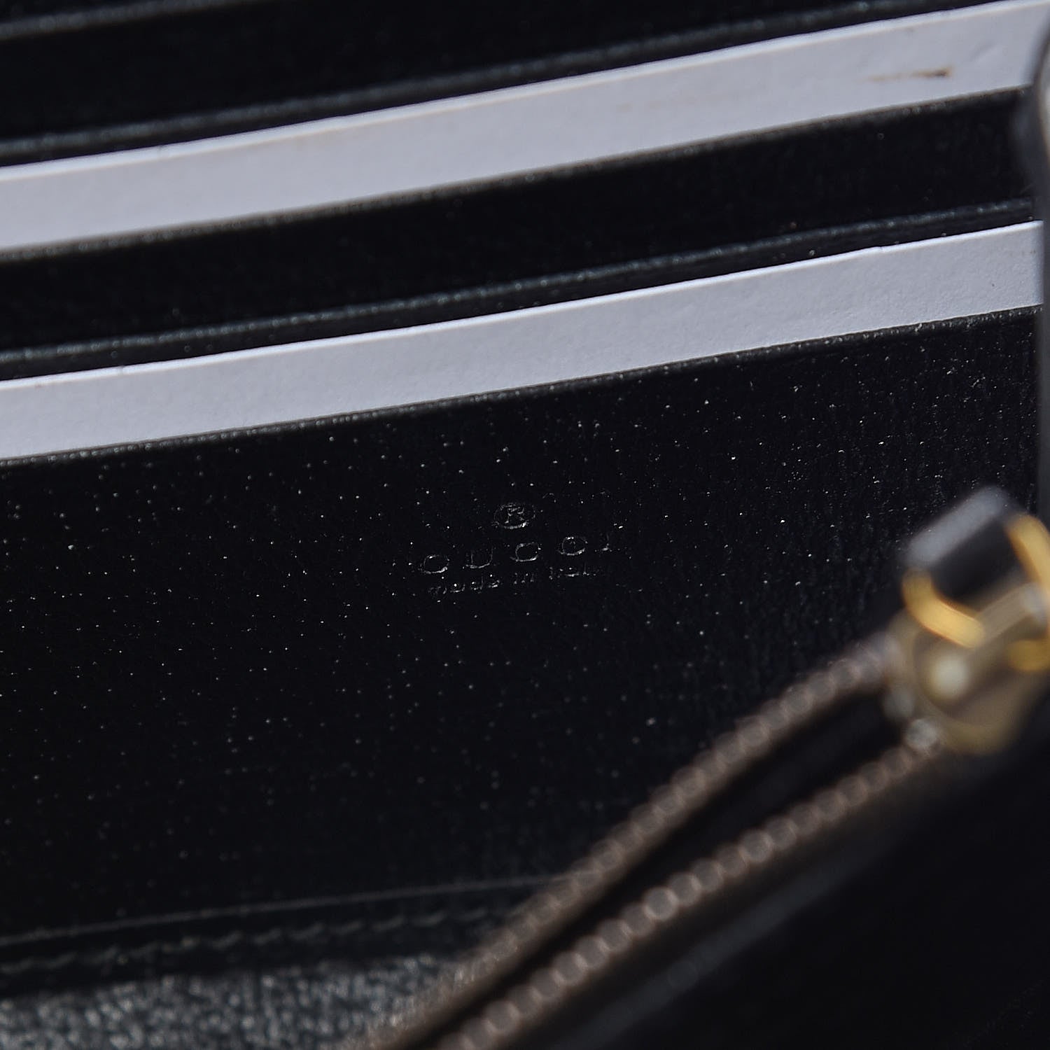 Gucci Calfskin Web Mini Dionysus Chain Wallet Black 6 of 10