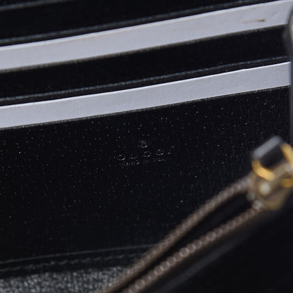 Gucci Calfskin Web Mini Dionysus Chain Wallet Black 6 of 10