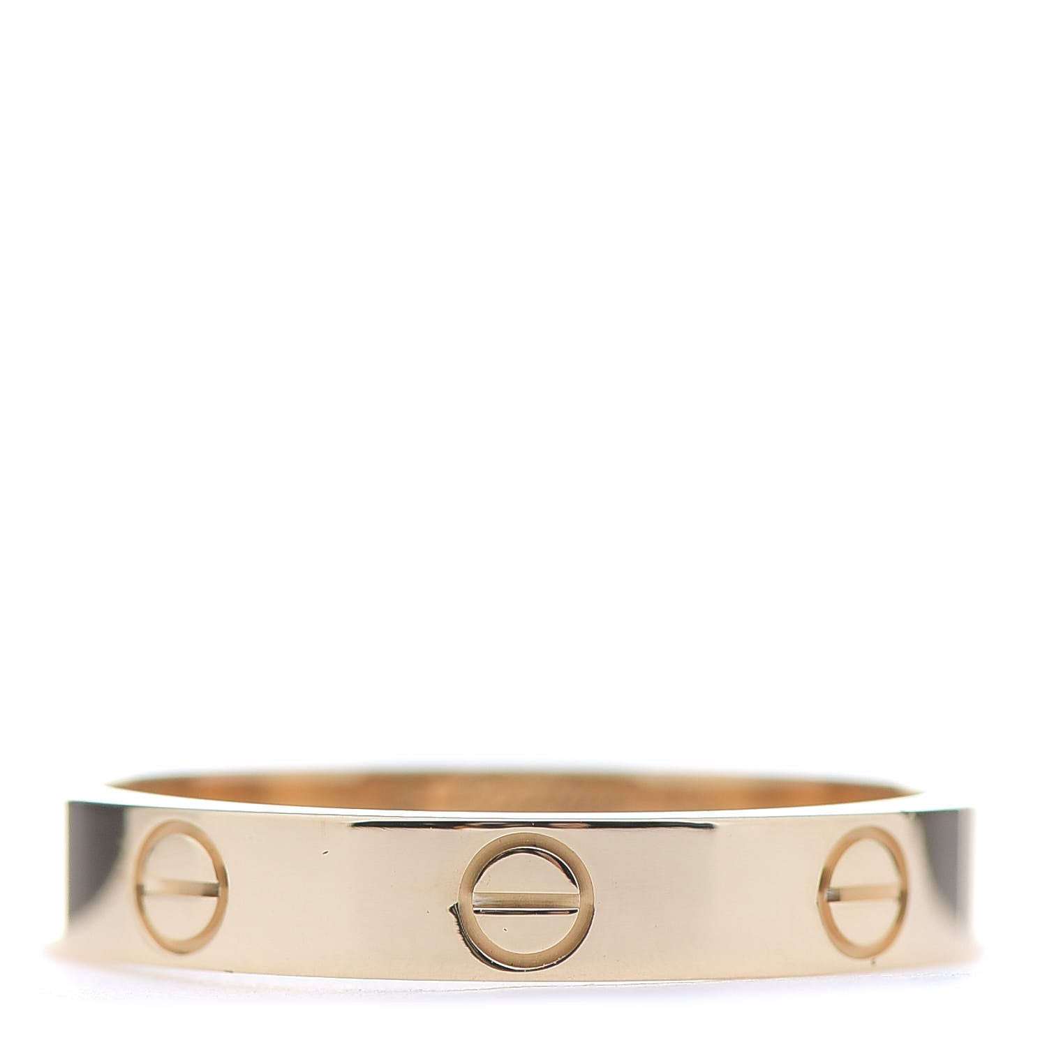Cartier 18K Yellow Gold 3.5mm LOVE Wedding Band Ring 59 8.75 1 of 5