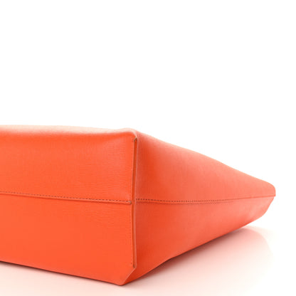 Versace Saffiano Palazzo Medusa Tote Orange 9 of 12