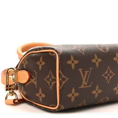 Louis Vuitton Monogram Nano Speedy Bandouliere 9 of 10