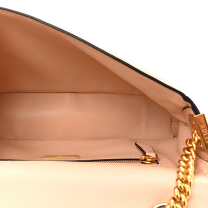 Fendi Nappa Small FF Embossed Midi Chain Baguette Light Rose 5 of 11