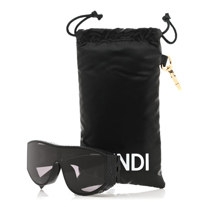 Fendi Acetate Lab Mask Sunglasses FE40128I Black 7 of 7