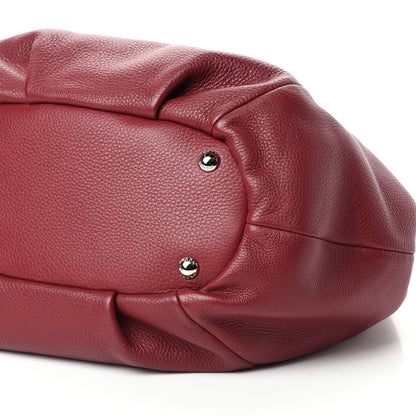 Prada Vitello Daino Expandable Shoulder Bag Rubino 7 of 10